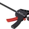 Ścisk jednoręczny TOOLCRAFT TO-6743691 Maksymalna szerokość mocowania:100 mm Długość produktu: 180 mm Posuw:35 mm