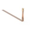 Uchwyt drutu odgromowego pod dachówkę L-450mm skęcany miedziowy 11.4/Z/S CU /91103203/