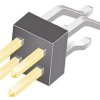 Złącze szpilkowe 4-pinowe raster: 2.54mm 2-rzędowe Samtec Montaż powierzchniowy 7.0A