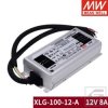 Zasilacz XLG-100-12-A;96W;8A;12V DC IP67;Wymiary 140x63x32mm;Mean Well