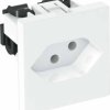 Wersja Socket CH OBO Bettermann, 6117200, biały, (S x W x G) 45 x 45 x 39.5 mm