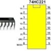 Układ cyfrowy 74HC221