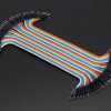 Adafruit Premium Male/Male Jumper Wires - 40 x 6