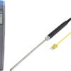 Termometr typu K VOLTCRAFT K101 + TP 208 VC-10514180, -200 - +1370 °C, Kalibracja (ISO)