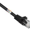 kabel LAN Renkforce RF-5043854, 1 szt., RJ45, CAT 5e, U/UTP, 0.15 m, czarny