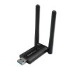 Karta Sieciowa QOLTEC Adapter USB, DUAL Wi-Fi 2 x 2dBi Standard AC, USB 3.0, 1200Mb/s...