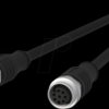 142MHA22010 Sensor cables, M12, 8-pin, coupling > coupling, 1 m