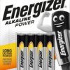 OUTLET bateria alkaliczna Energizer Alkaline Power LR03/AAA - 4 sztuki