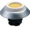 Osłona uszczelniona przełącznika przyciskowego, Ø 22 mm, IP69K, IP67, kolor: Żółty Chwilowy, Schmersal, NDTGB 22.3 mm