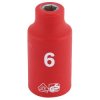 Draper Expert 31494 3/8" Sq. Dr. Fully Insulated VDE Socket (6mm)