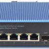 Ethernet switch, managed, 4 ports, 1 Gbit/s, 12-48 VDC, DN-651154
