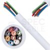Kabel alarmowy YTDY 10x0,5mm biały 100V domofonowy drut Mercor