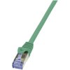 LogiLink CQ3035S RJ45 Network Patch Cable CAT 6A S/FTP 1.00m Green LSZH