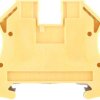 Protective conductor terminal, screw connection, 1.5-16 mm², 2 pole, 1200 A, 8 kV, yellow/green, 1010300000