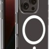 Vivanco MAG STEADY Futerał backcase Apple iPhone 16 Pro przeźroczysty Ładowarka indukcyjna, Zabezpieczenie przed piaskie