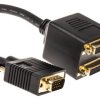 Adapter AV Męskie VGA (1) na Żeńskie DVI-I (2)