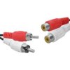 PRZEDLUZACZ 2*RCA 7,5M