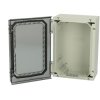 Fibox 4811000 NEO PC 32x22x15cm T Hinged polycarbonate enclosure, clear cover