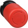 Emergency stop, rotary release, mounting Ø  30 mm, unlit, ZA2BS834