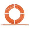 Donau 250-57-25 Elektronik Strand 2x0.50mm² White/Orange 25m