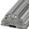 Installation terminal block, screw connection, 0.2-4.0 mm², 24 A, 6 kV, gray, 3076034