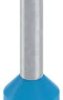 Insulated wire end ferrule, 0.75 mm², 16 mm/10 mm long, DIN 46228-4, UL 486F-E, blue, 2100107
