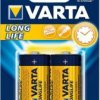 Bateria alkaliczna VARTA LR14 C 1,5V LONGLIFE; blister; 2 szt.