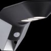 94250 LED solar wall light, anthracite, IP44, motion sensor