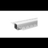 Profil Minilux Line-12 2M Srebrny +Klosz Mleczny Klik (Profil Wpuszczany Ze...