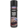Sealey SCS028S Black Satin Paint 500ml