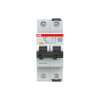 Wyłącznik miniaturowy, Typ D, 2-biegunowy, 6 A, 415 V ac, 125 V dc, ABB, S302 100 kA