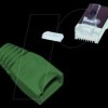 BS72057-G-10 Cat5e/6 plug + pull-in aid green,packing unit 10