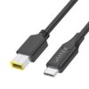 Unitek Kabel Zasilający Usb-C - Dc 11X4,5Mm 65W Pd Do Laptopów Lenovo 1,8M