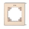 FLEXI Ramka zewnętrzna do wyłączników IP44 beżowy 1FRH KARLIK