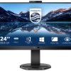 Philips Monitore 243B9H/00 Monitor EEK E (A - G) 68.6 cm (27 cal) 1920 x 1080 px 16:9 4 ms HDMI, USB-A, DisplayPort, DVI