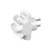 Rozgałeźnik wtyczkowy 5xEuro biały R-5