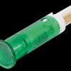 QS81XXHG220 Indicator LED, 220 V AC, 8 mm, FASTON, green