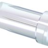 1293.4000 Rura oświetleniowa LED, Sztywny Montaż na panelu, Prosty, dł. 8 mm, 1-drożny, Mentor GmbH Przezroczysty Żółty