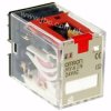 MY4IN 24AC (S) Przekaźnik 4 torowy ze wskaźnikiem LED i z blokowanym przyciskiem testującym, 5A, OMRON, MY4IN24ACS