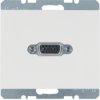 K.1 Gniazdo VGA śnieżnobiałe połysk 3315407009