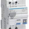 Wyłącznik różnicowoprądowy/automatyczny Hager ARF560D 2 styki 10 A 0.03 A 230 V