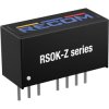 DC converter, 9-36 VDC, 1 W, 1 output, 3.3-17 VDC, 78 % efficiency, RSOK-2412SZ/H3/ADJ