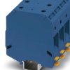 High current terminal, screw connection, 25-95 mm², 2 pole, 232 A, 8 kV, blue, 3247420