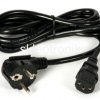 Kabel zasilający 230V prosty 3X0,75mm 1,5m