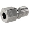 Screw-in fitting, L 49.2 mm, 315 bar, stainless steel, for compressed air, liquids, natural gas, hydraulics, 112390