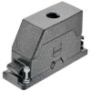 Grommet housing, size 24B, die-cast aluminum, 1 x M40, straight, screw locking, IP65/IP68/IP6K9K, 19405241413