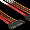 84918 Extension cable SATA 6 Gb/s 22 pin