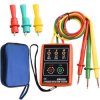 Tester kolejności faz miernik trójfazowy rotacji 3-fazowy SM852B + etui