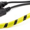 Cable bundle hose, bundle-Ø 15 to 105 mm, PE, yellow, 10 m, HS-SPF-15105G