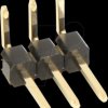 946-14-003-00 Pin header RM 2.54mm, angled, 1-row, 3-pin
